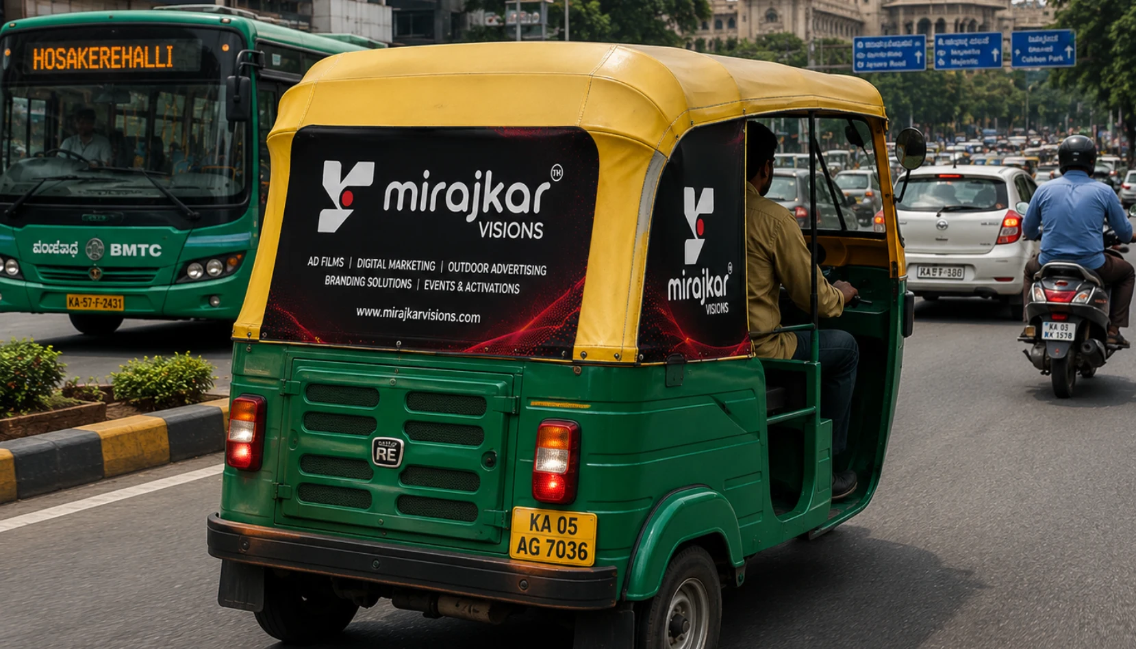 Auto Rickshaw Branding